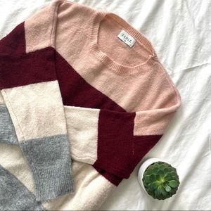 Colorblock Sweater by Fable